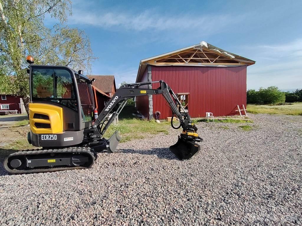 Volvo ECR 25 D Εκσκαφάκι (διαβολάκι) < 7t