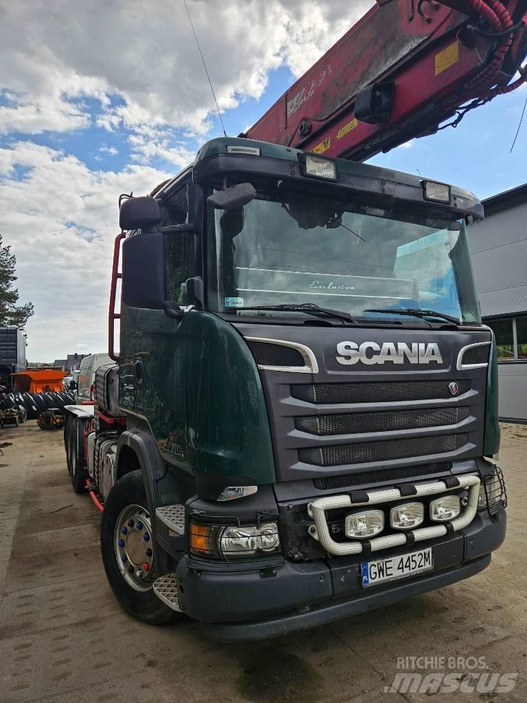 Scania R 560 Φορτηγά ξυλείας