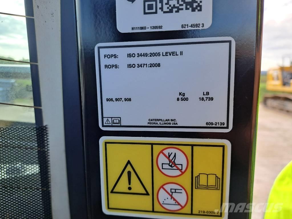 CAT 906 (Bucket+Forks) Φορτωτές με λάστιχα (Τροχοφόροι)