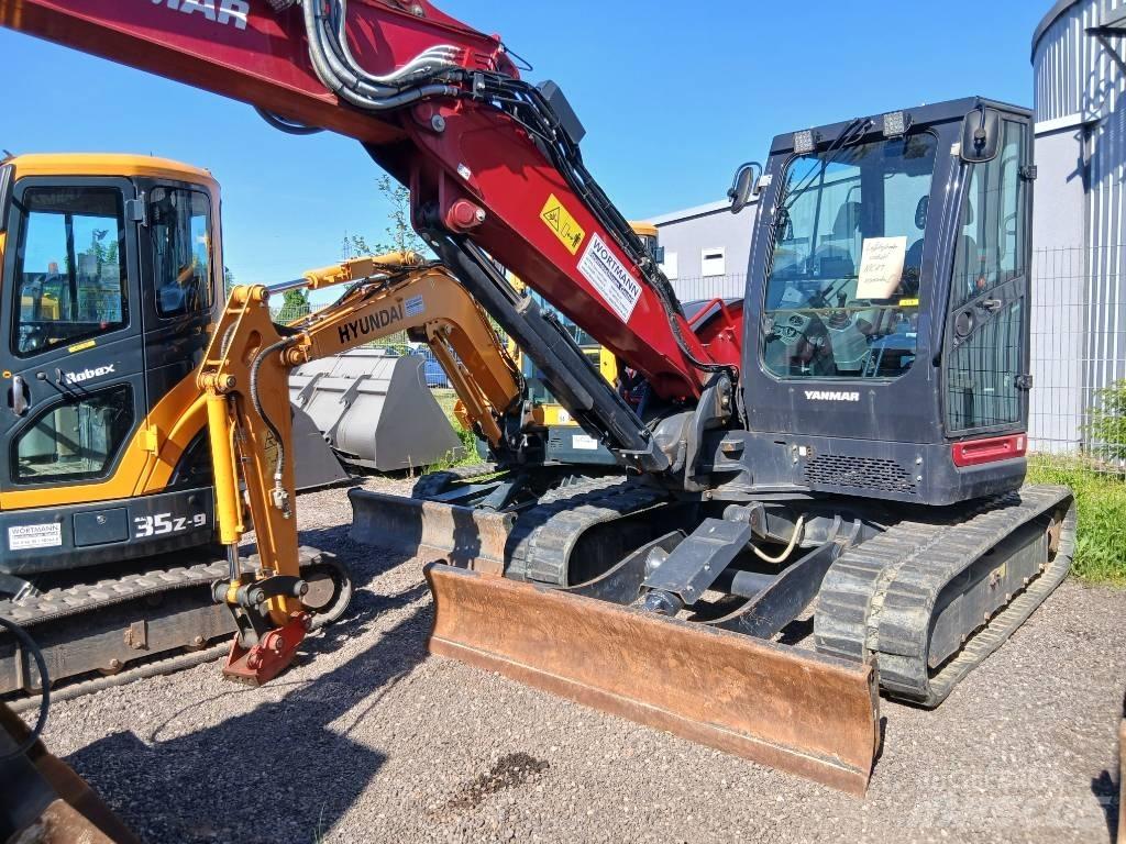 Yanmar Vio 80-1A Μίνι εκσκαφείς 7t - 12t