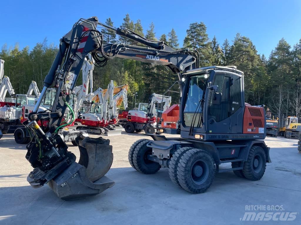 Atlas 140 W Εκσκαφείς με τροχούς - λάστιχα