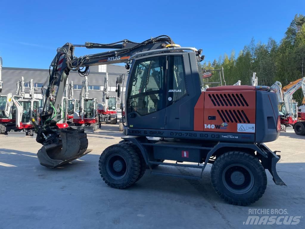 Atlas 140 W Εκσκαφείς με τροχούς - λάστιχα