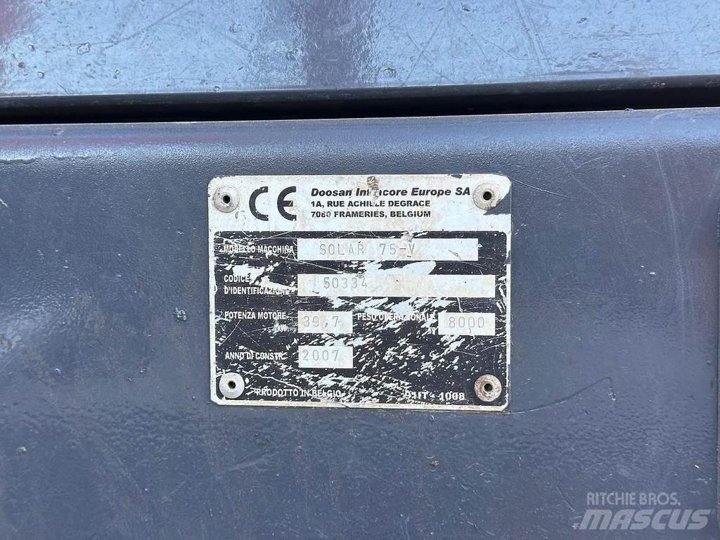 Doosan SOLAR 75V Μίνι εκσκαφείς 7t - 12t