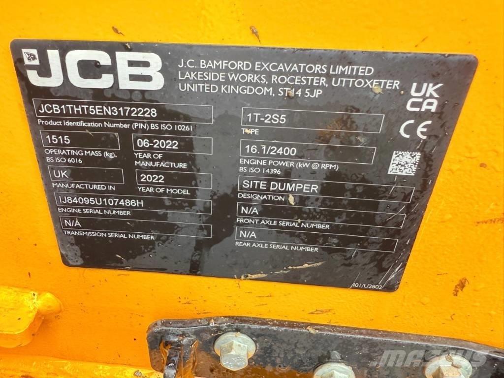 JCB 1 T-2S5 Dumpers εργοταξίου