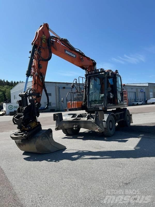 Doosan DX 160 w-5 Εκσκαφείς με τροχούς - λάστιχα