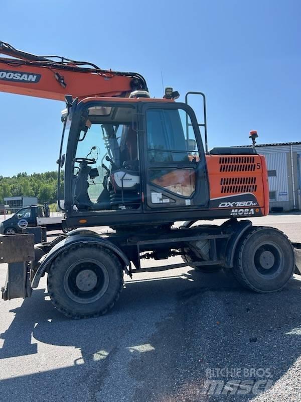 Doosan DX 160 w-5 Εκσκαφείς με τροχούς - λάστιχα