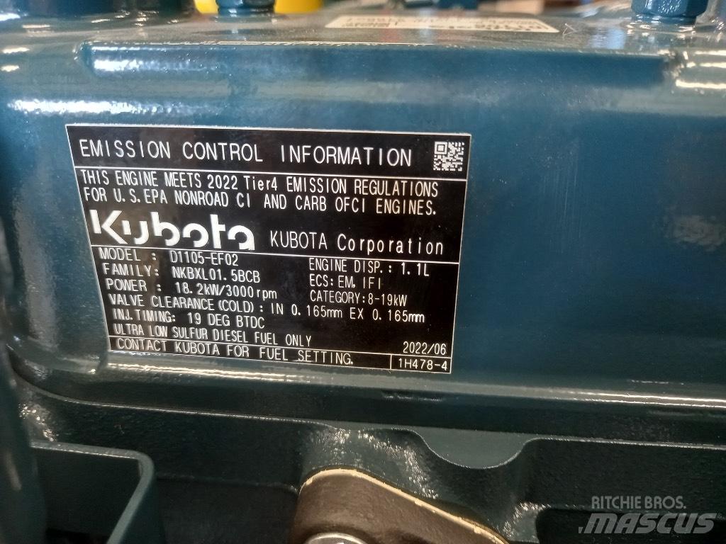 Kubota D 1105 Κινητήρες