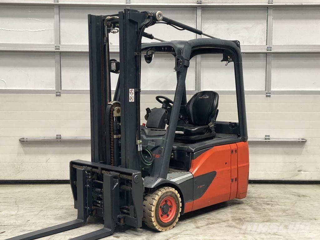 Linde E16-02 Ηλεκτρικά περονοφόρα ανυψωτικά κλαρκ