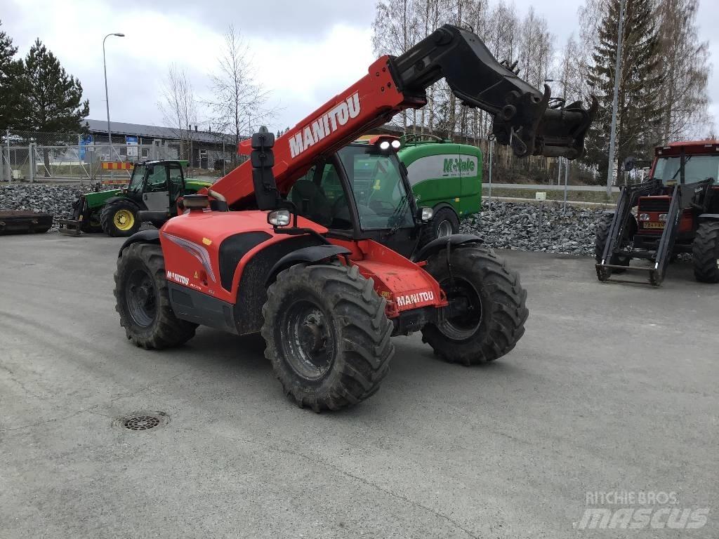 Manitou 741 Συστήματα τηλεχειρισμού για τη γεωργία