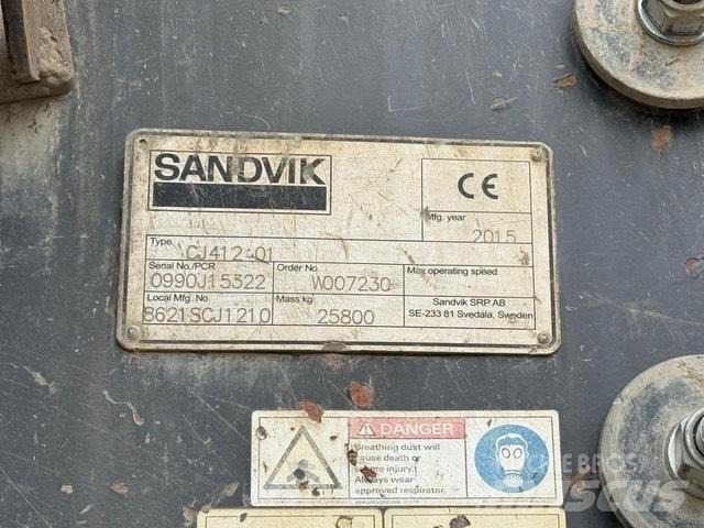 Sandvik CJ 412 Κινητοί σπαστήρες