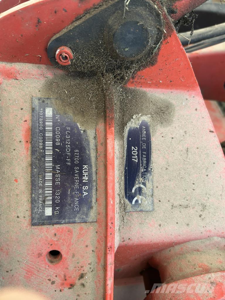 Kuhn FC3125 Χορτοκοπτικά επιβίβασης και έλξης