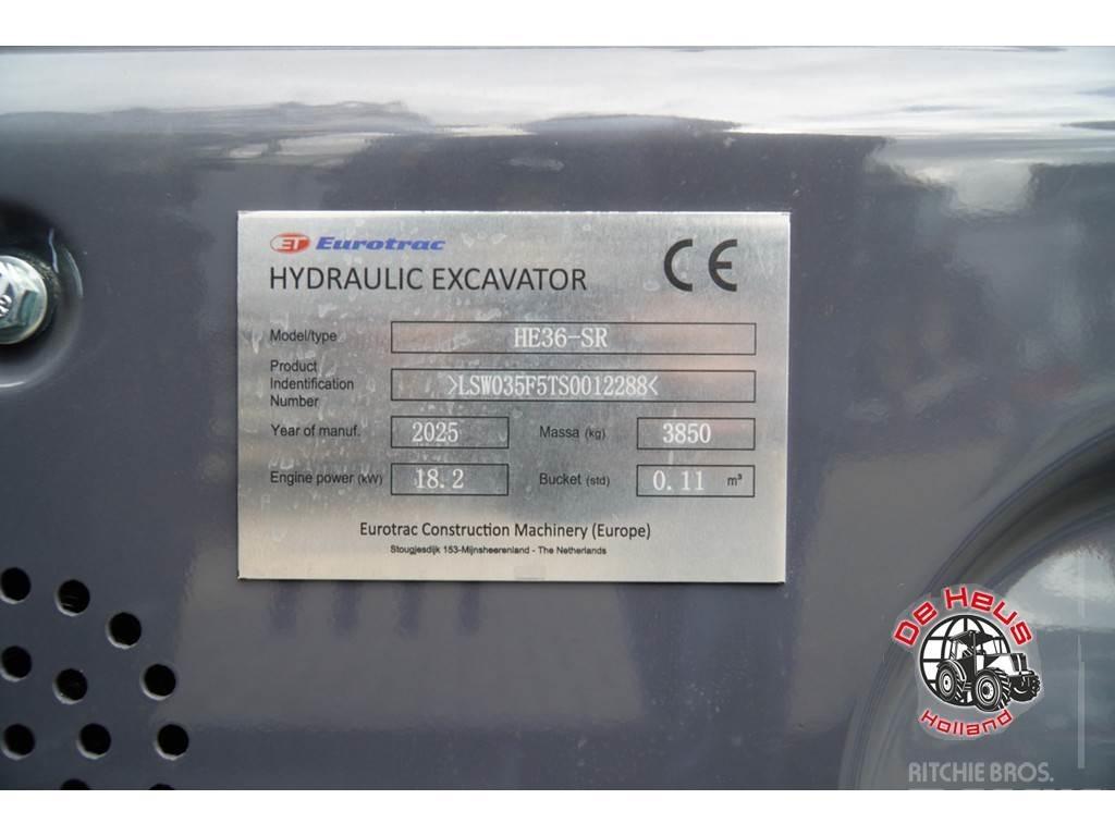 Eurotrac HE36SR Ειδικοί εκσκαφείς