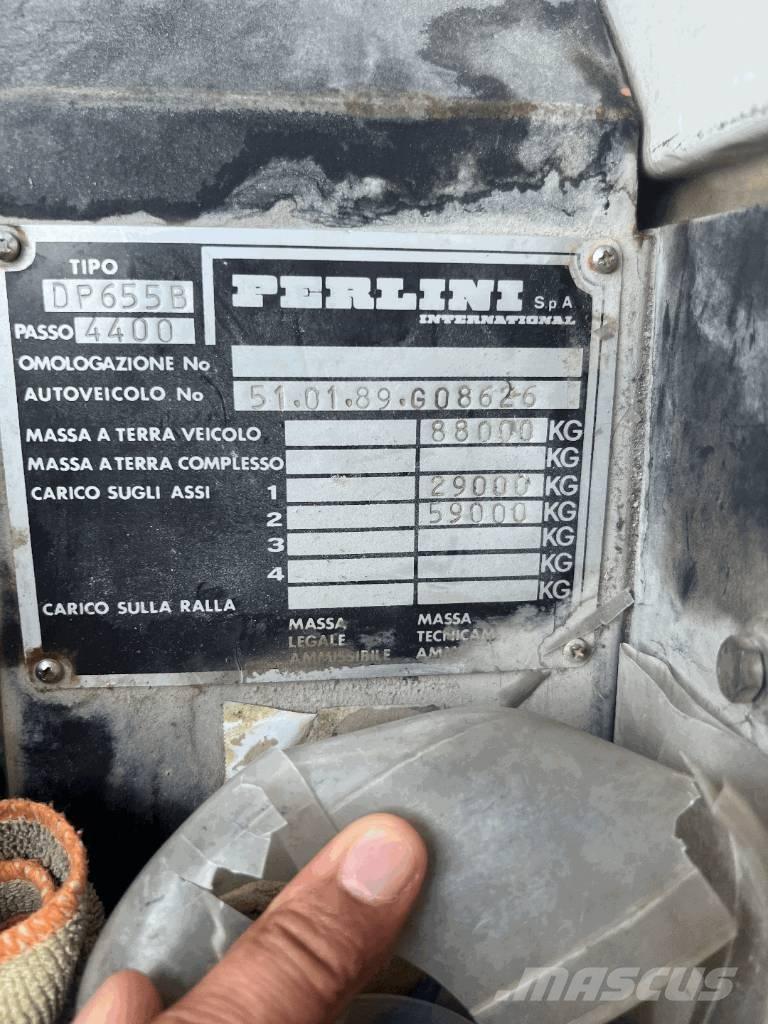 Perlini DP655B Άκαμπτα Dumper με ανατρεπόμενο κάδο