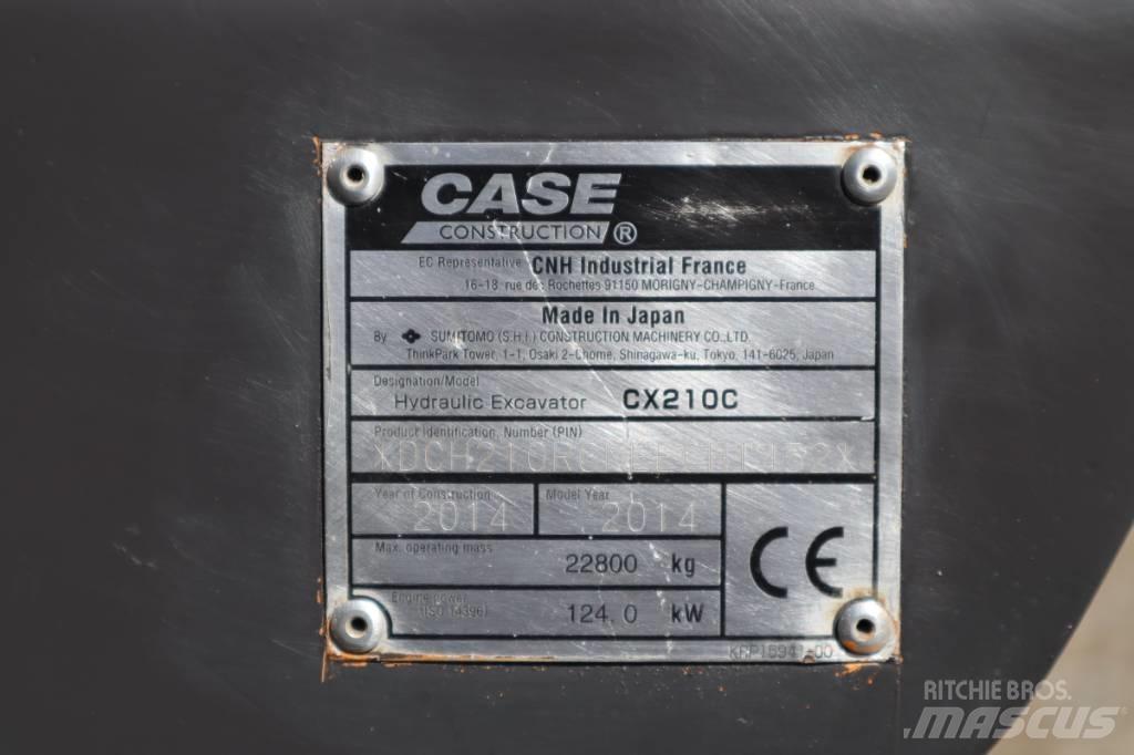 CASE CX210C Εκσκαφείς με ερπύστριες