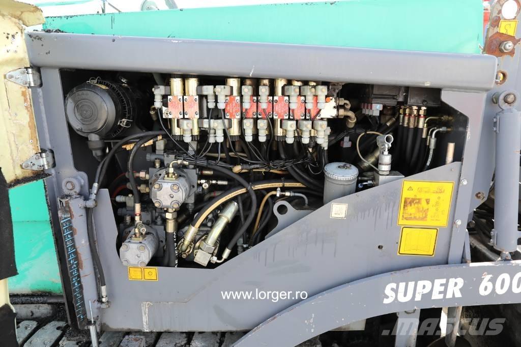 Vögele Super 600 Επίστρωση ασφάλτου