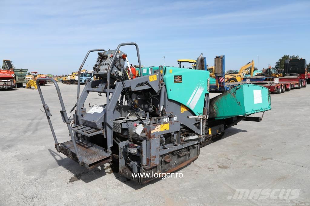 Vögele Super 600 Επίστρωση ασφάλτου