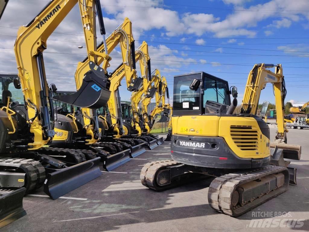 Yanmar Vio 80-1A Μίνι εκσκαφείς 7t - 12t