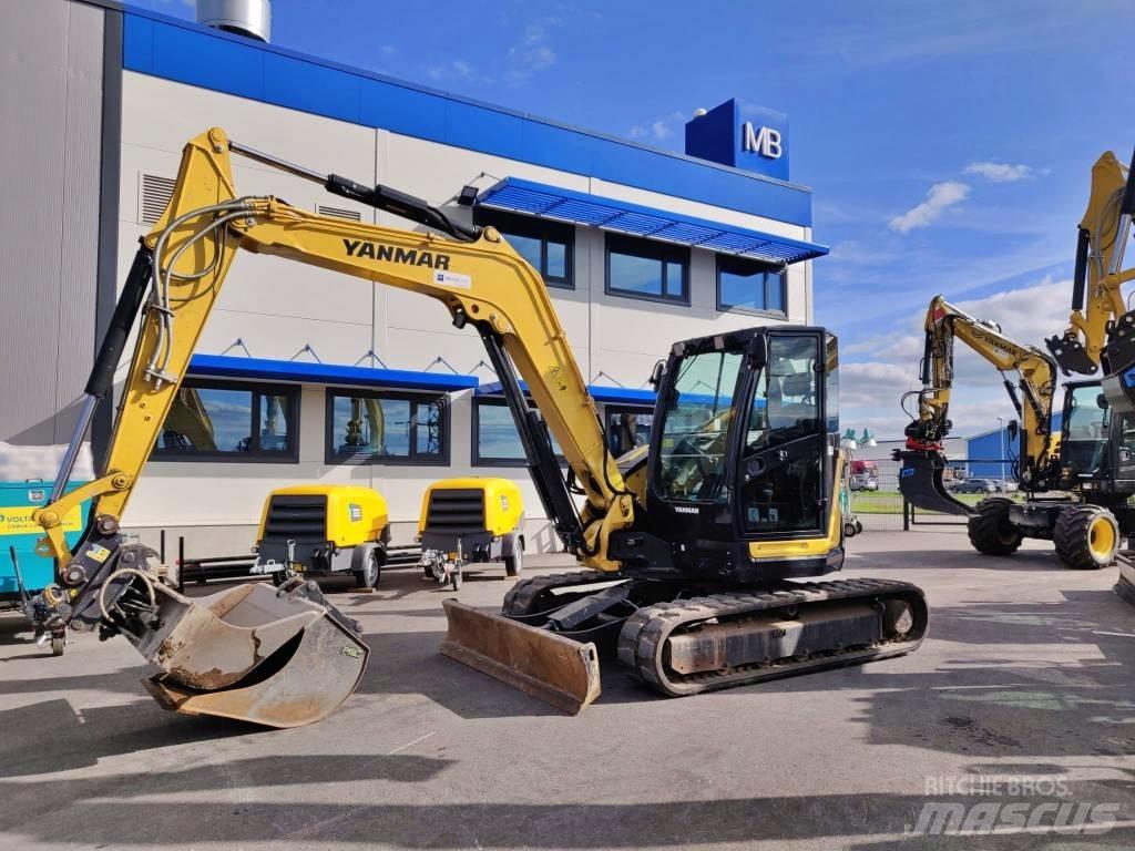 Yanmar Vio 80-1A Μίνι εκσκαφείς 7t - 12t