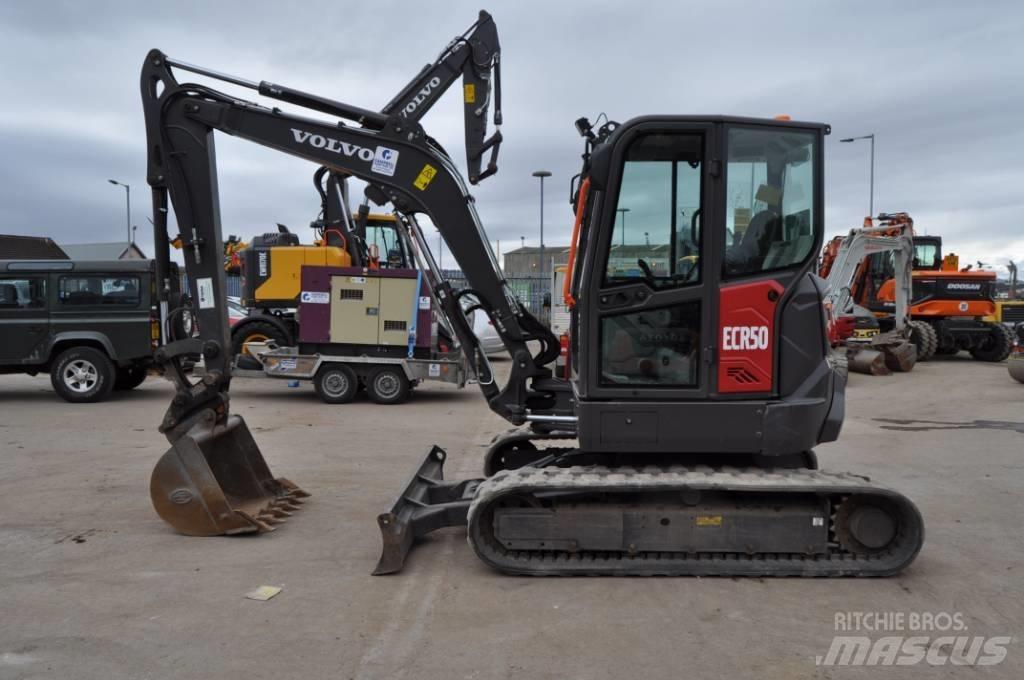 Volvo ECR50F Εκσκαφάκι (διαβολάκι) < 7t