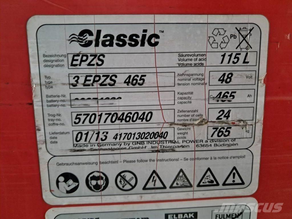 Linde R16S-12 Ανυψωτικά στενών δρόμων