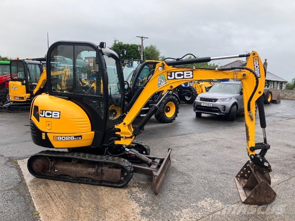 JCB 8026 CTS Εκσκαφάκι (διαβολάκι) < 7t