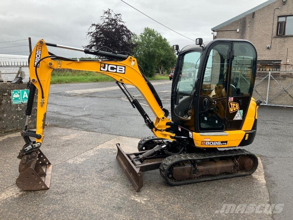 JCB 8026 CTS Εκσκαφάκι (διαβολάκι) < 7t
