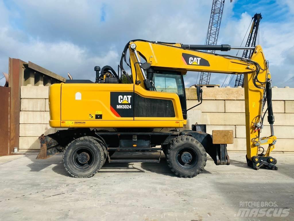 CAT mh3024 Εκσκαφείς με τροχούς - λάστιχα