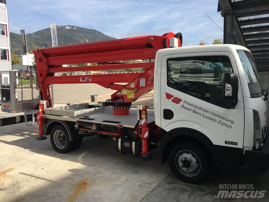 Safi SrL SCA 20J Εναέριες πλατφόρμες τοποθετημένες σε φορτηγό