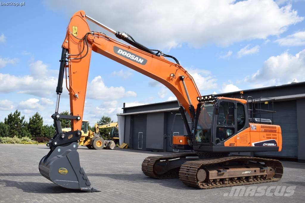 Doosan DX 225 LC-5 Εκσκαφείς με ερπύστριες