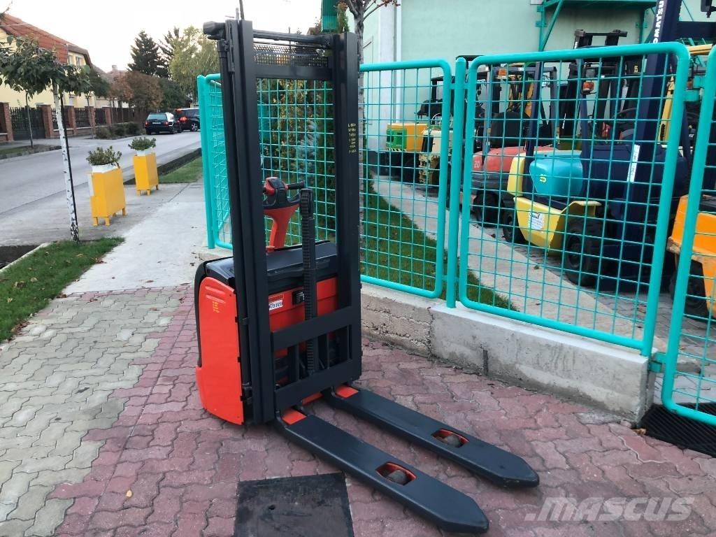 Linde L 12 V-3108 Παλετοφόρα πεζού χειριστή με ιστό