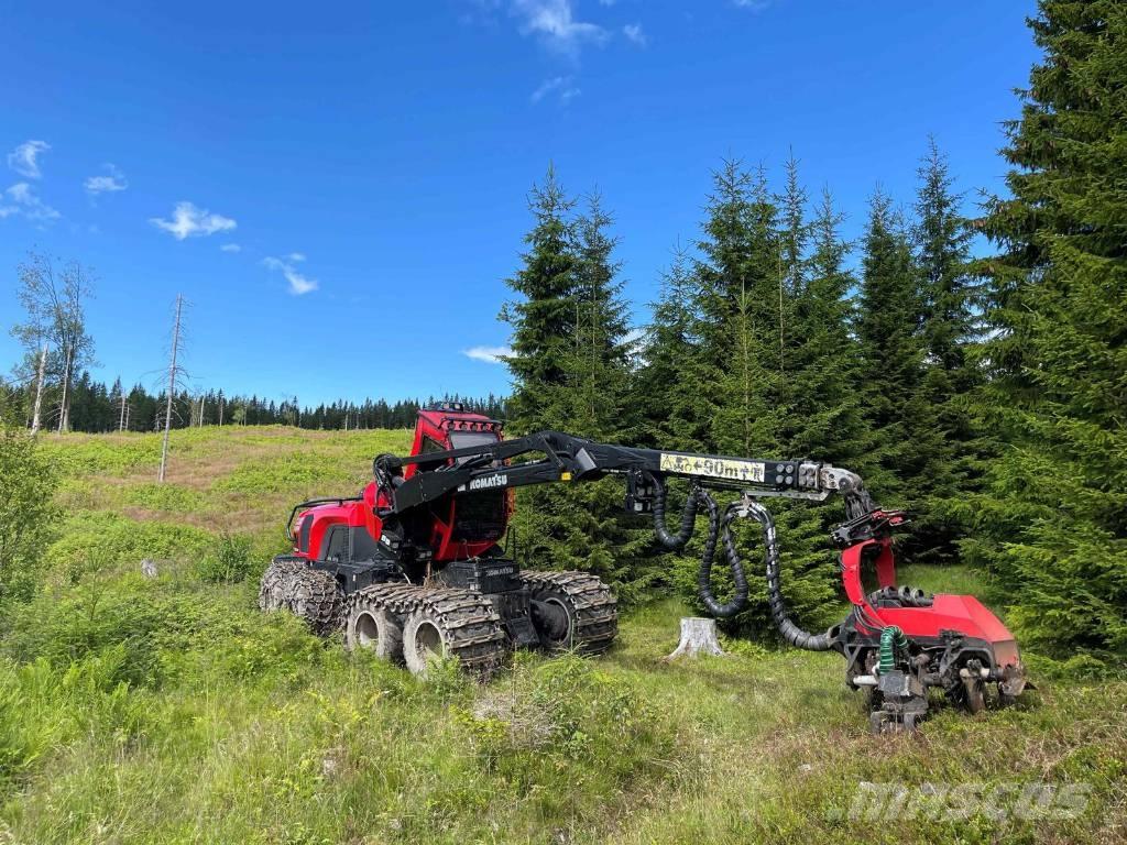 Komatsu 931 XC Θεριζοαλωνιστικές μηχανές