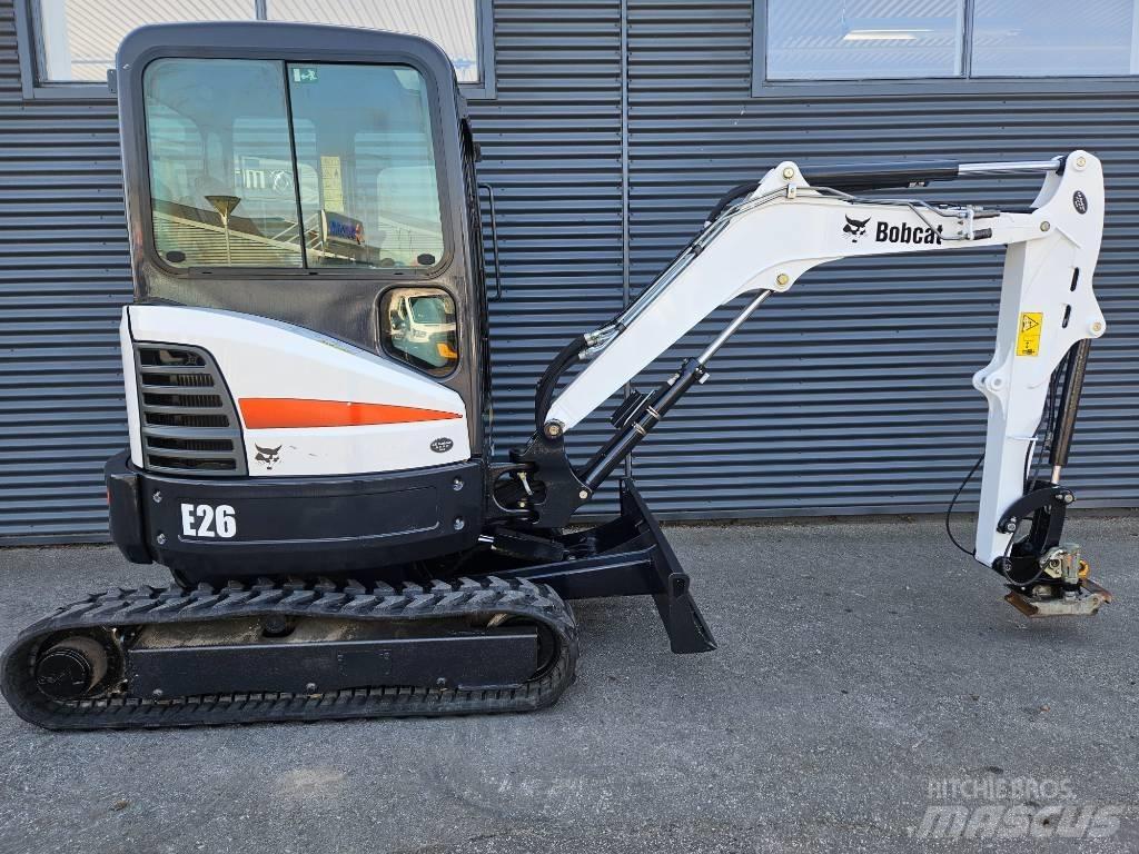Bobcat e26 Εκσκαφάκι (διαβολάκι) < 7t