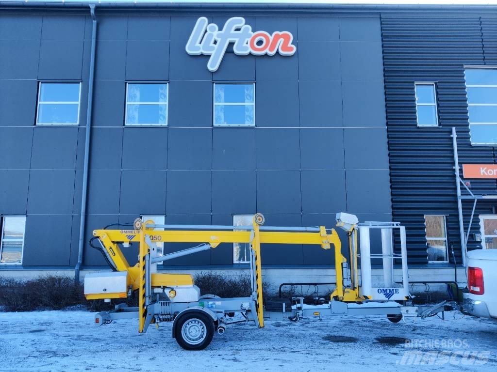 Omme 10,5E Skylift Εναέριες πλατφόρμες τοποθετημένες σε ρυμούλκα