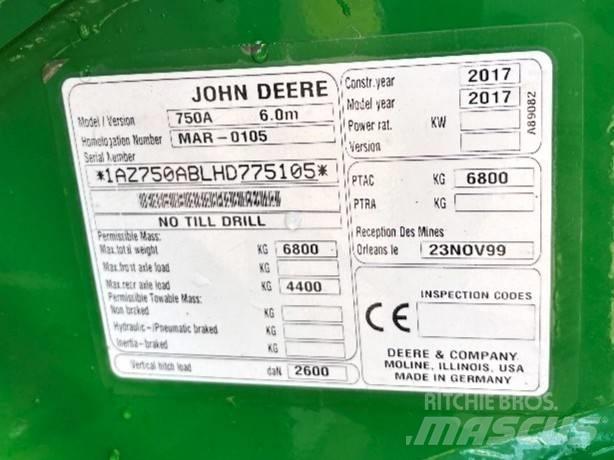 John Deere 750 A Σπορείς