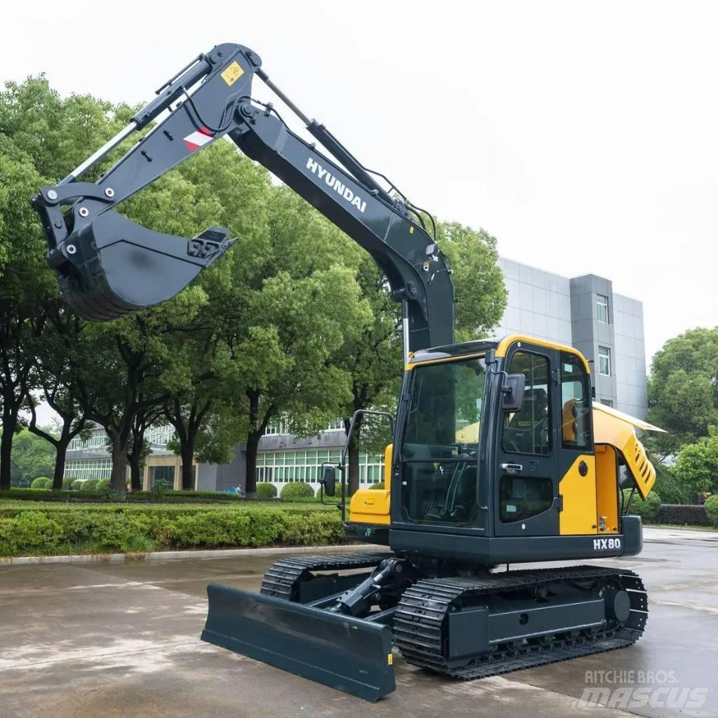 Hyundai HX80 Εκσκαφείς με ερπύστριες