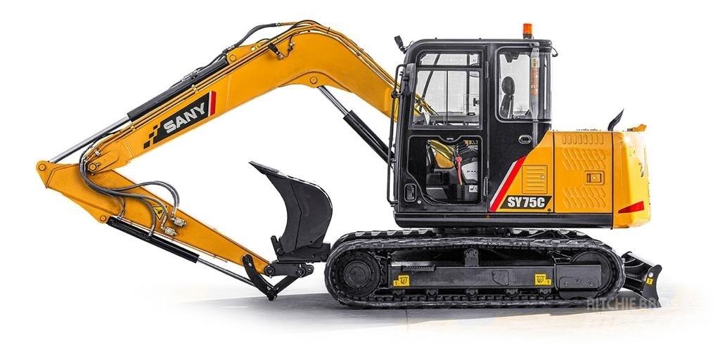 Sany SY75C Μίνι εκσκαφείς 7t - 12t