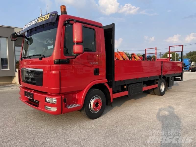MAN TGL 12.180 ADR Φορτηγά Kαρότσα με ανοιγόμενα πλαϊνά