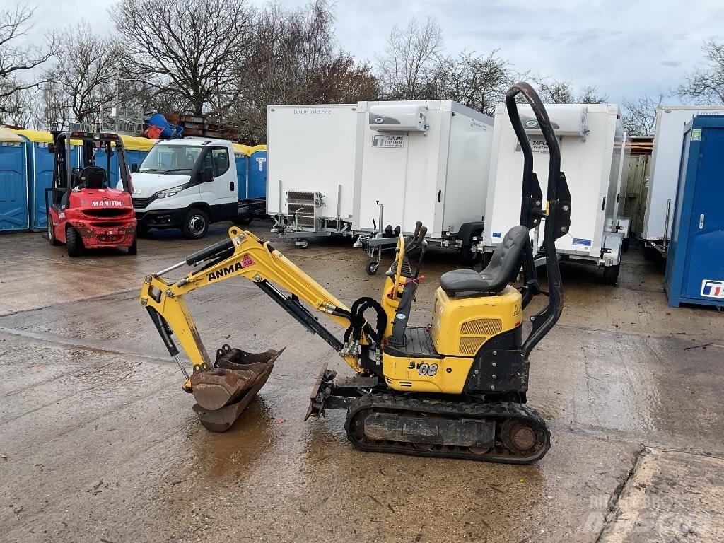 Yanmar SV08 Εκσκαφάκι (διαβολάκι) < 7t