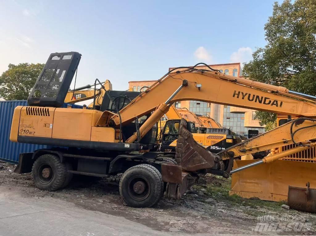 Hyundai R210W-7 Εκσκαφείς με τροχούς - λάστιχα