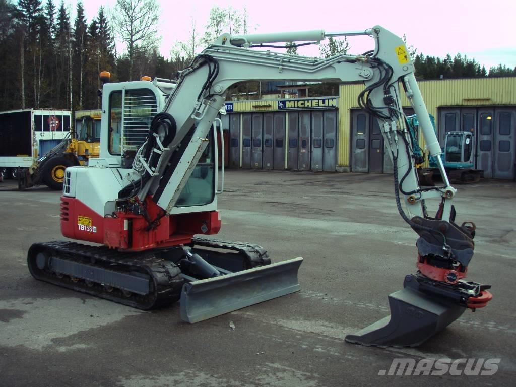 Takeuchi TB 153 FR Εκσκαφάκι (διαβολάκι) < 7t