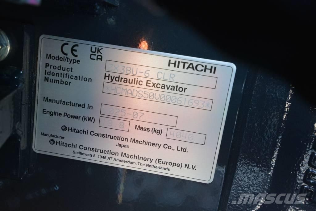 Hitachi ZX 38 U-6 Εκσκαφάκι (διαβολάκι) < 7t