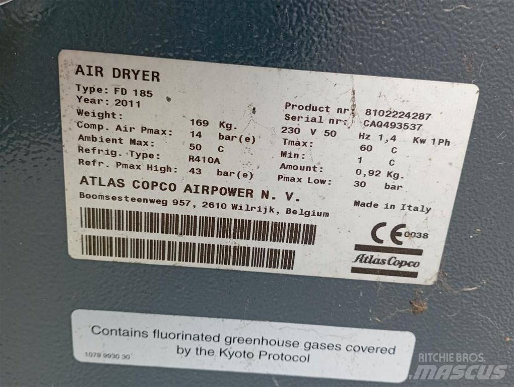 Atlas Copco FD185 Ξηραντήρες πεπιεσμένου αέρα