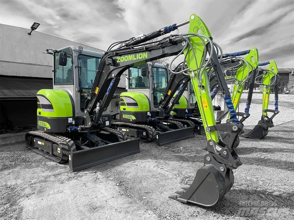 Zoomlion ZE35GU Εκσκαφάκι (διαβολάκι) < 7t