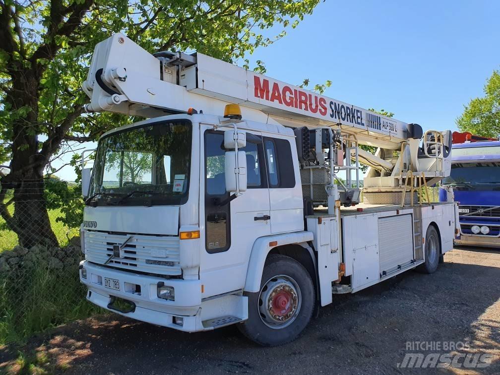 Volvo FE618 Εναέριες πλατφόρμες τοποθετημένες σε ρυμούλκα