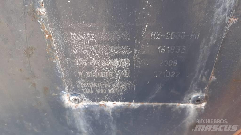Mz Imer MZ-2000-HD Dumpers εργοταξίου