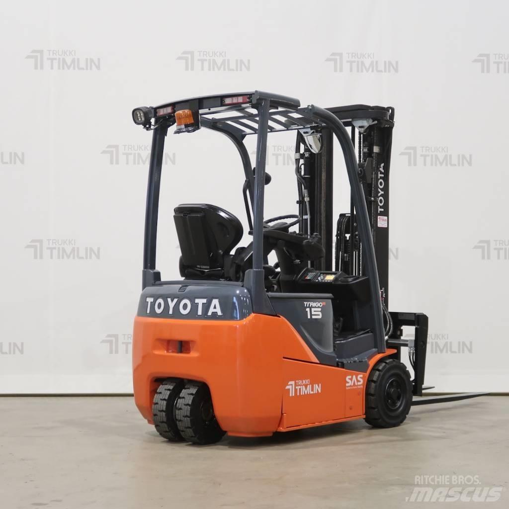 Toyota 8FBE15T Ηλεκτρικά περονοφόρα ανυψωτικά κλαρκ