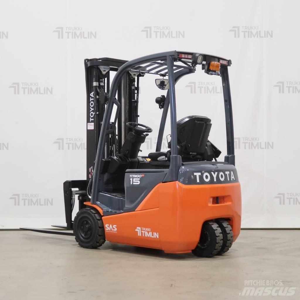 Toyota 8FBE15T Ηλεκτρικά περονοφόρα ανυψωτικά κλαρκ