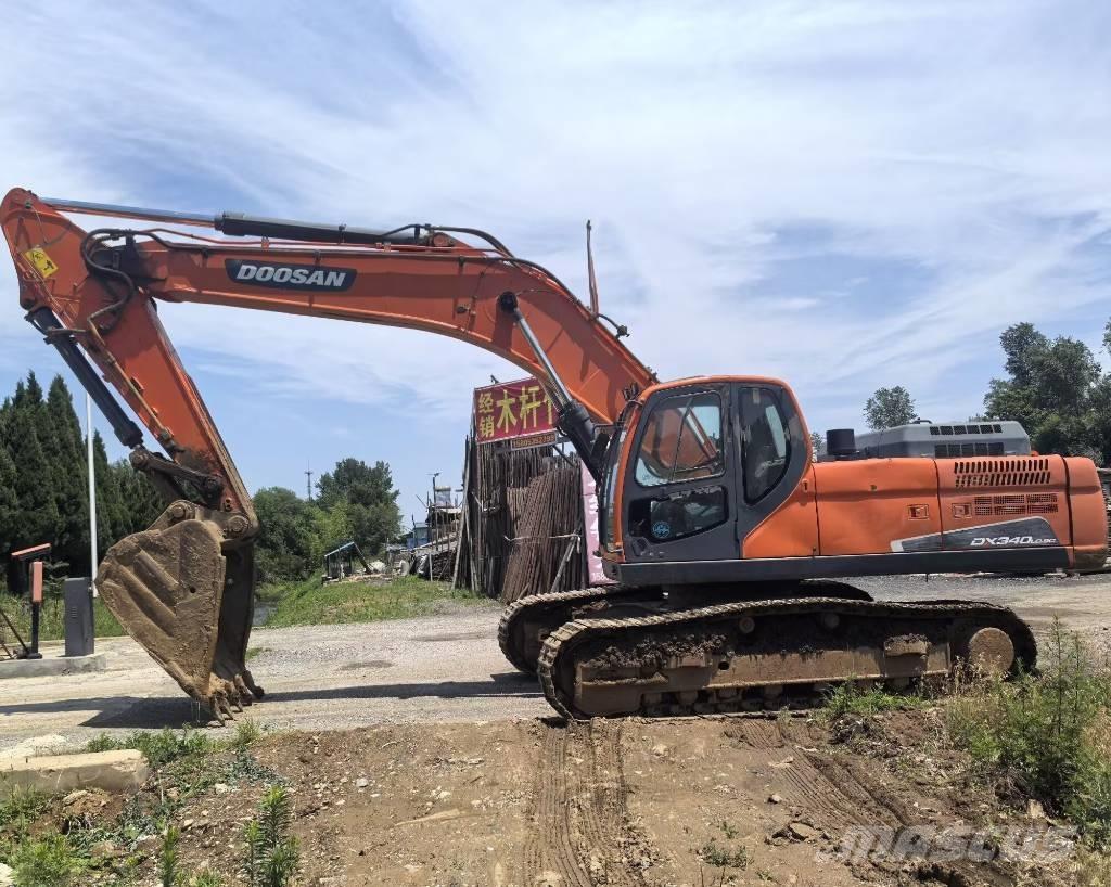 Doosan DX 340 LC-9C Εκσκαφείς με ερπύστριες