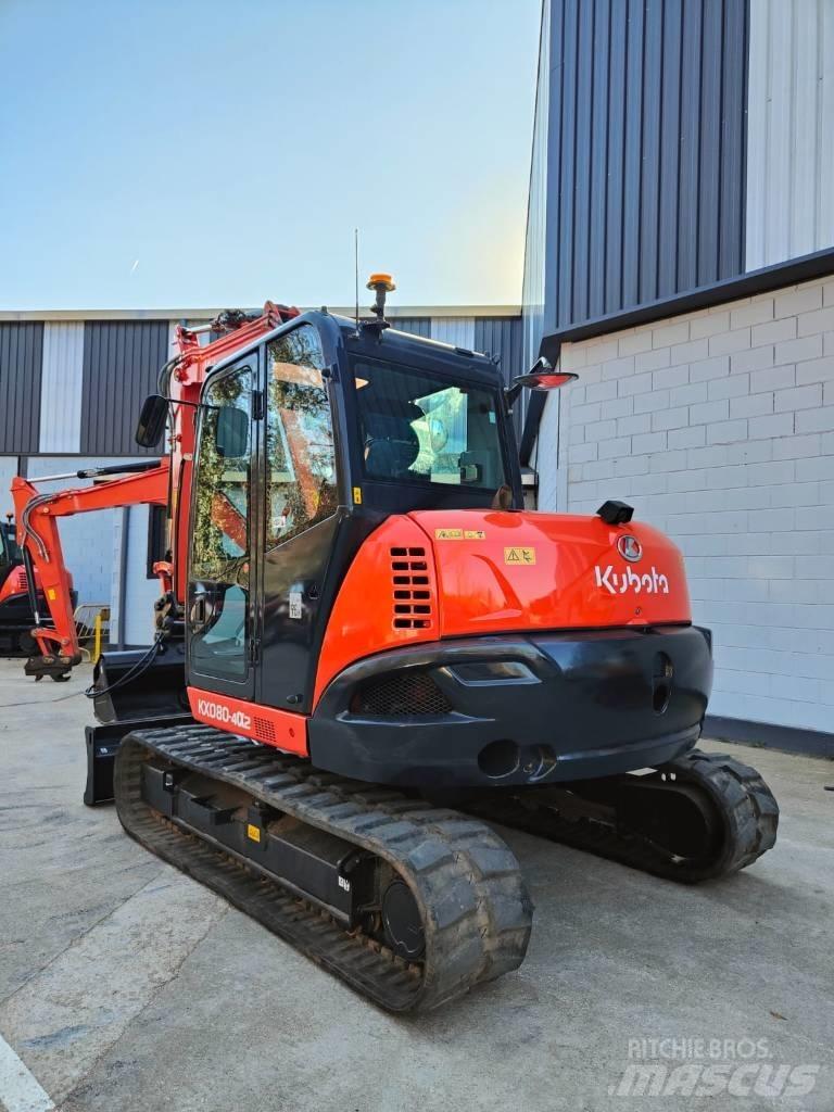 Kubota KX080-4a2 Μίνι εκσκαφείς 7t - 12t
