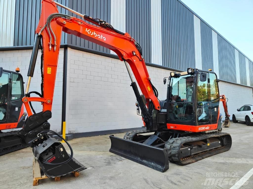Kubota KX080-4a2 Μίνι εκσκαφείς 7t - 12t